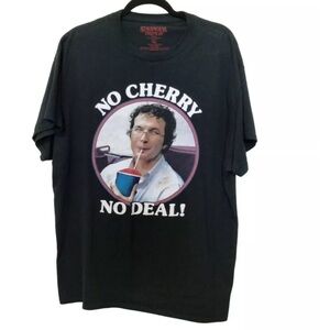 Stranger Things 'No Cherry No Deal' Black Size Medium T-shirt